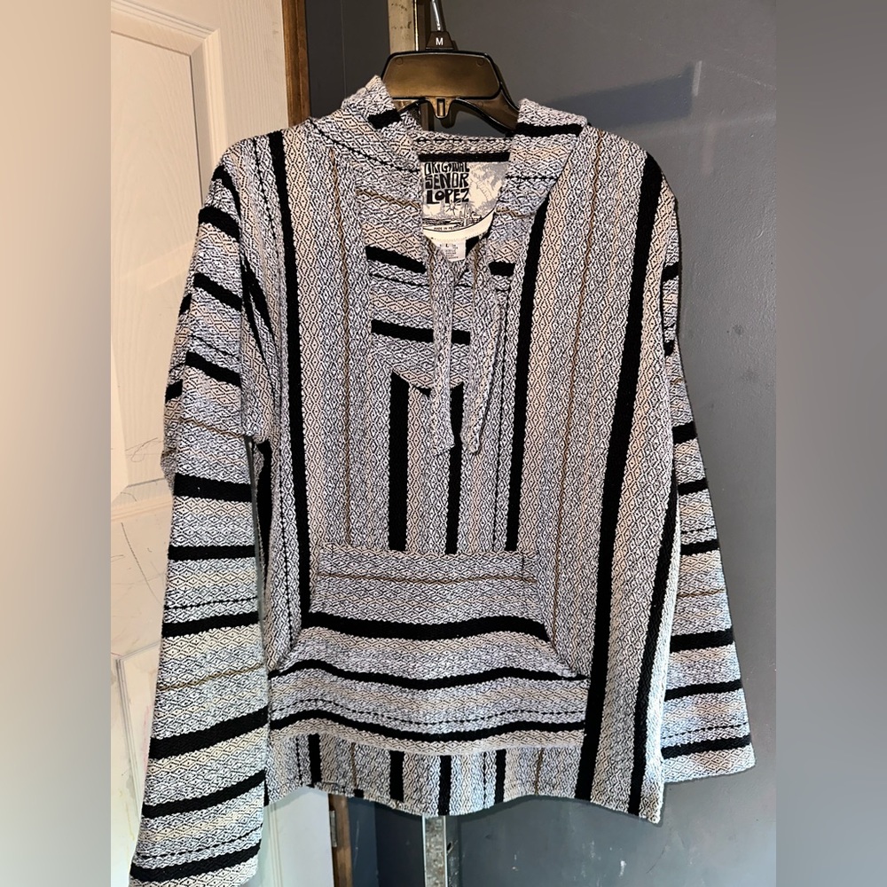 Large senor Lopez Baja style hoodie
